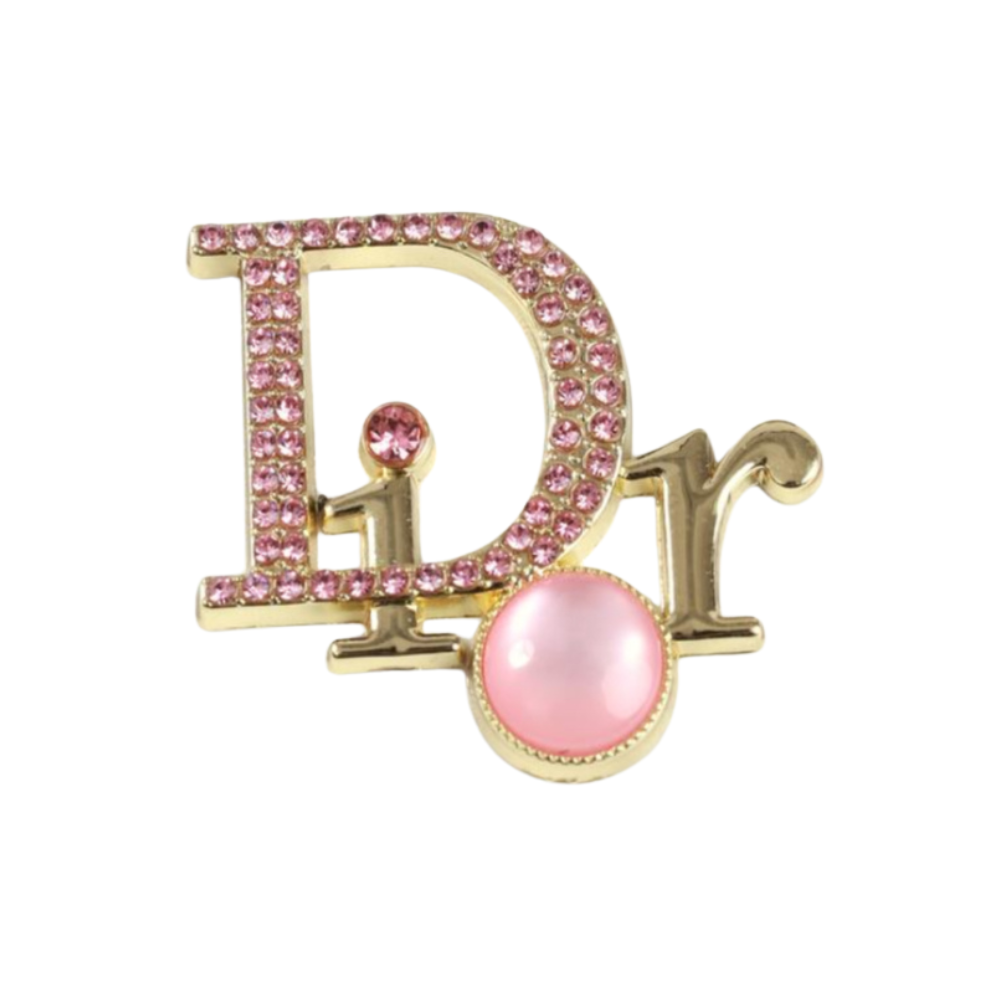 DR (Pink) Shoe Charm | Metal